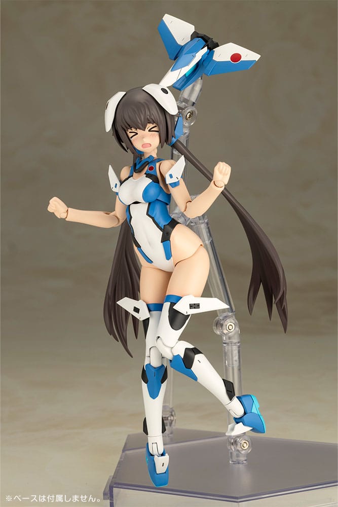 Frame Arms Girl Plastic Model Kit Stylet Swimsuit Blue Impulse Color Ver. 16 cm Image 9