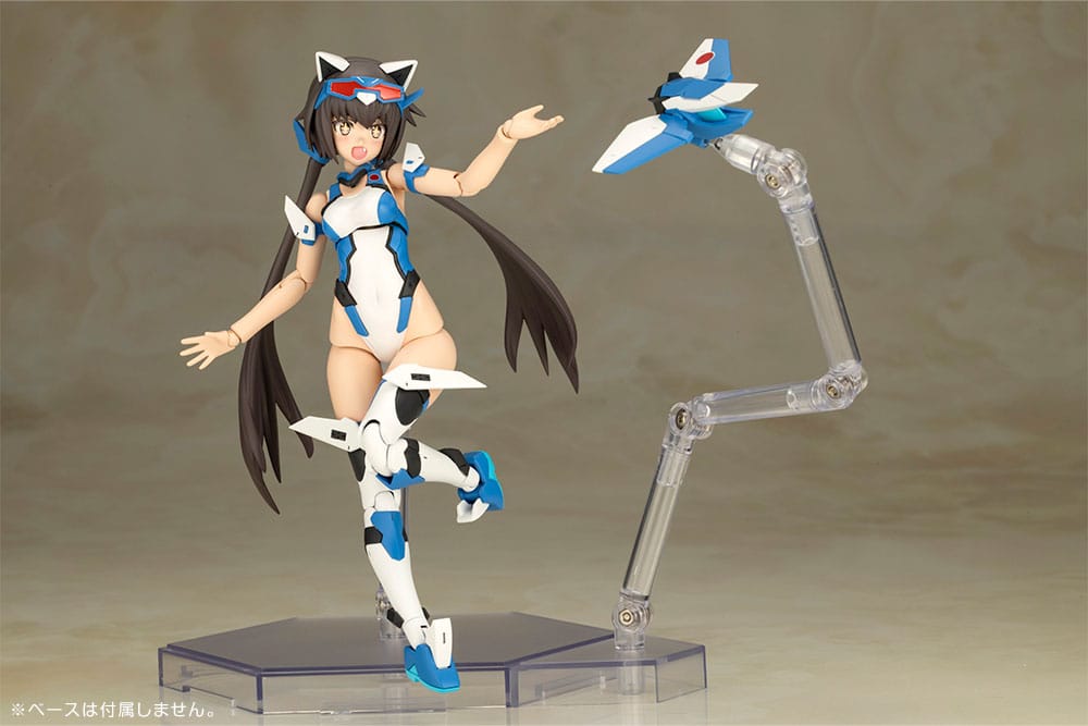Frame Arms Girl Plastic Model Kit Stylet Swimsuit Blue Impulse Color Ver. 16 cm Image 11