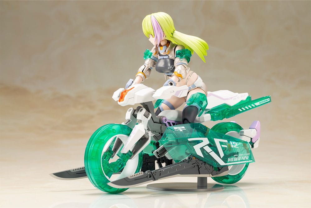 Frame Arms Girl Plastic Model Kit Wilber Nine Beryl Armor Custom 16 cm Image 7