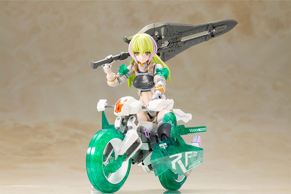 Frame Arms Girl Plastic Model Kit Wilber Nine Beryl Armor Custom 16 cm Image 12