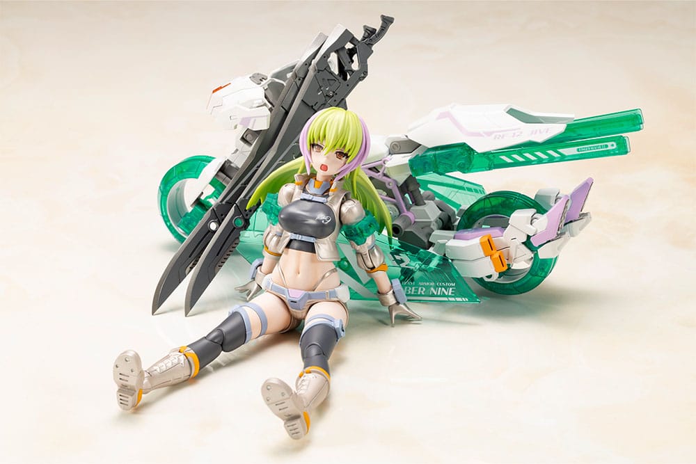 Frame Arms Girl Plastic Model Kit Wilber Nine Beryl Armor Custom 16 cm Image 14