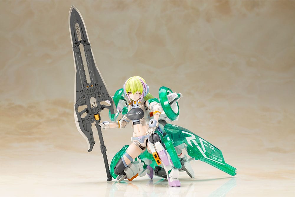 Frame Arms Girl Plastic Model Kit Wilber Nine Beryl Armor Custom 16 cm Image 15