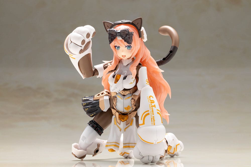 Frame Arms Girl Plastic Model Kit Durga I Cat Armor Ver. Calico 16 cm Image 4
