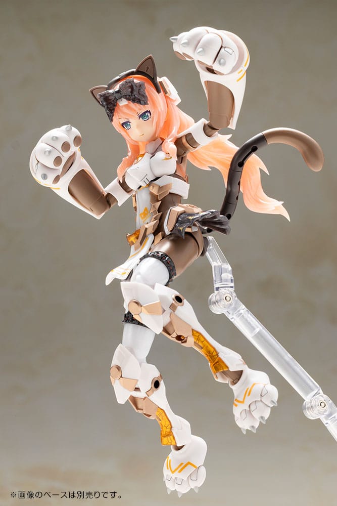Frame Arms Girl Plastic Model Kit Durga I Cat Armor Ver. Calico 16 cm Image 5
