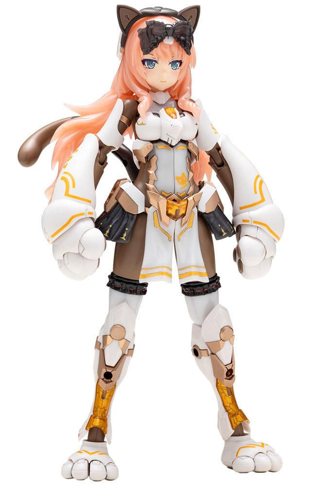 Frame Arms Girl Plastic Model Kit Durga I Cat Armor Ver. Calico 16 cm Image 1