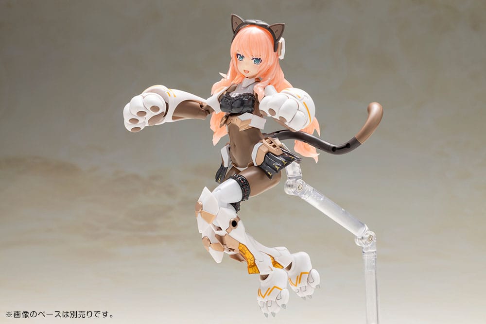 Frame Arms Girl Plastic Model Kit Durga I Cat Armor Ver. Calico 16 cm Image 7