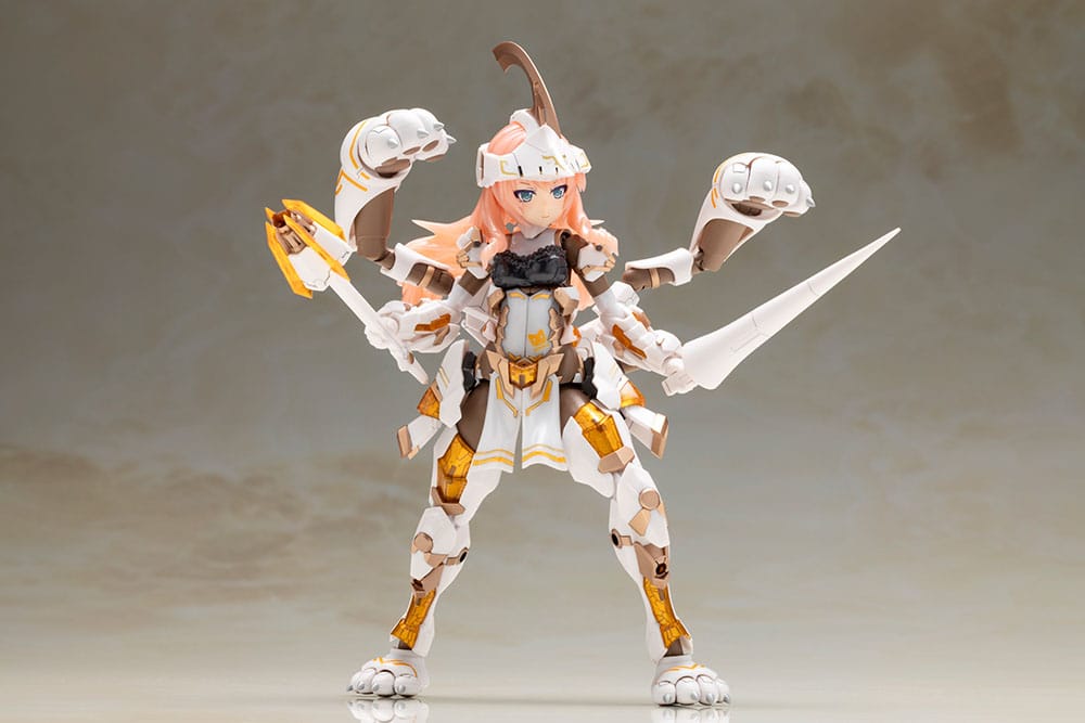 Frame Arms Girl Plastic Model Kit Durga I Cat Armor Ver. Calico 16 cm Image 12