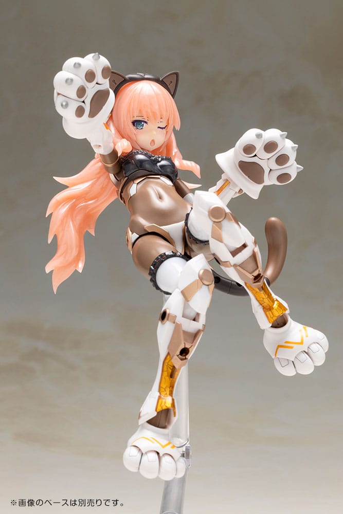 Frame Arms Girl Plastic Model Kit Durga I Cat Armor Ver. Calico 16 cm Image 13