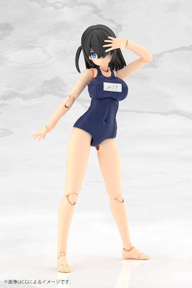 Frame Arms Girl Plastic Model Kit Mizuki School Swimsuits Ver. 16 cm Image 4