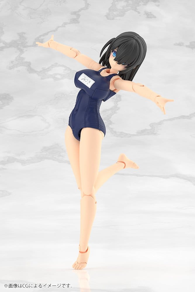 Frame Arms Girl Plastic Model Kit Mizuki School Swimsuits Ver. 16 cm Image 5