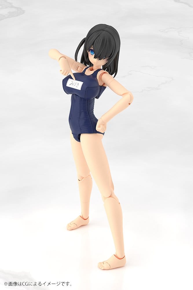 Frame Arms Girl Plastic Model Kit Mizuki School Swimsuits Ver. 16 cm Image 6
