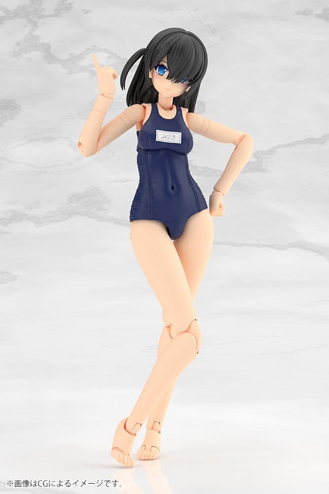 Frame Arms Girl Plastic Model Kit Mizuki School Swimsuits Ver. 16 cm Image 9