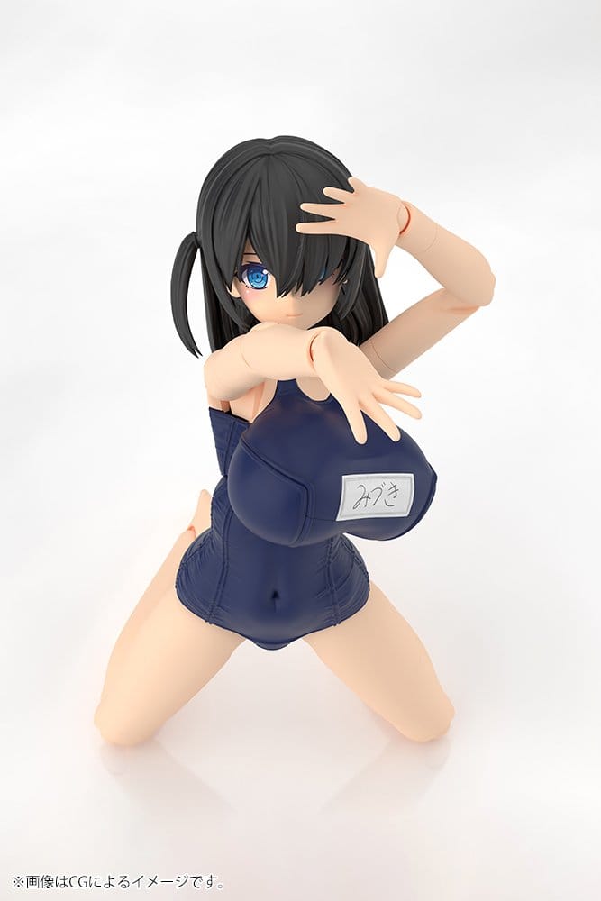 Frame Arms Girl Plastic Model Kit Mizuki School Swimsuits Ver. 16 cm Image 12