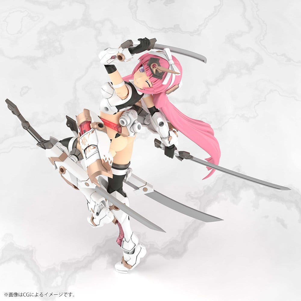 Frame Arms Girl Plastic Model Kit Grand Scale Magatsuki Kikka 25 cm Image 15