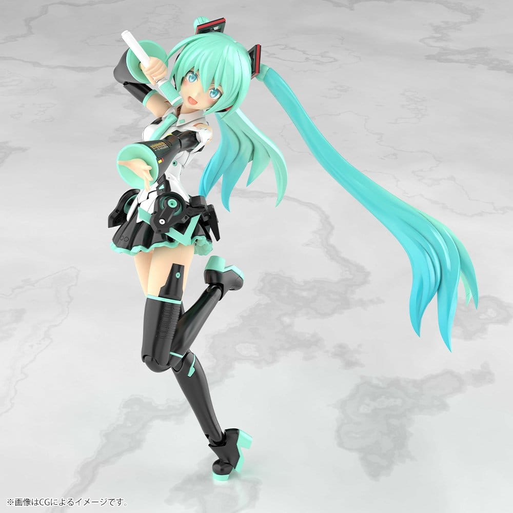 Frame Arms Girl Plastic Model Kit Grande Scale Frame Music Girl Hatsune Miku 25 cm Image 4
