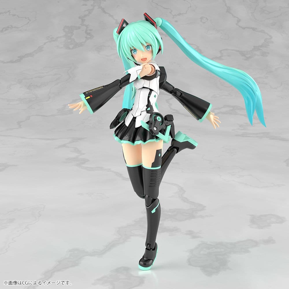 Frame Arms Girl Plastic Model Kit Grande Scale Frame Music Girl Hatsune Miku 25 cm Image 5