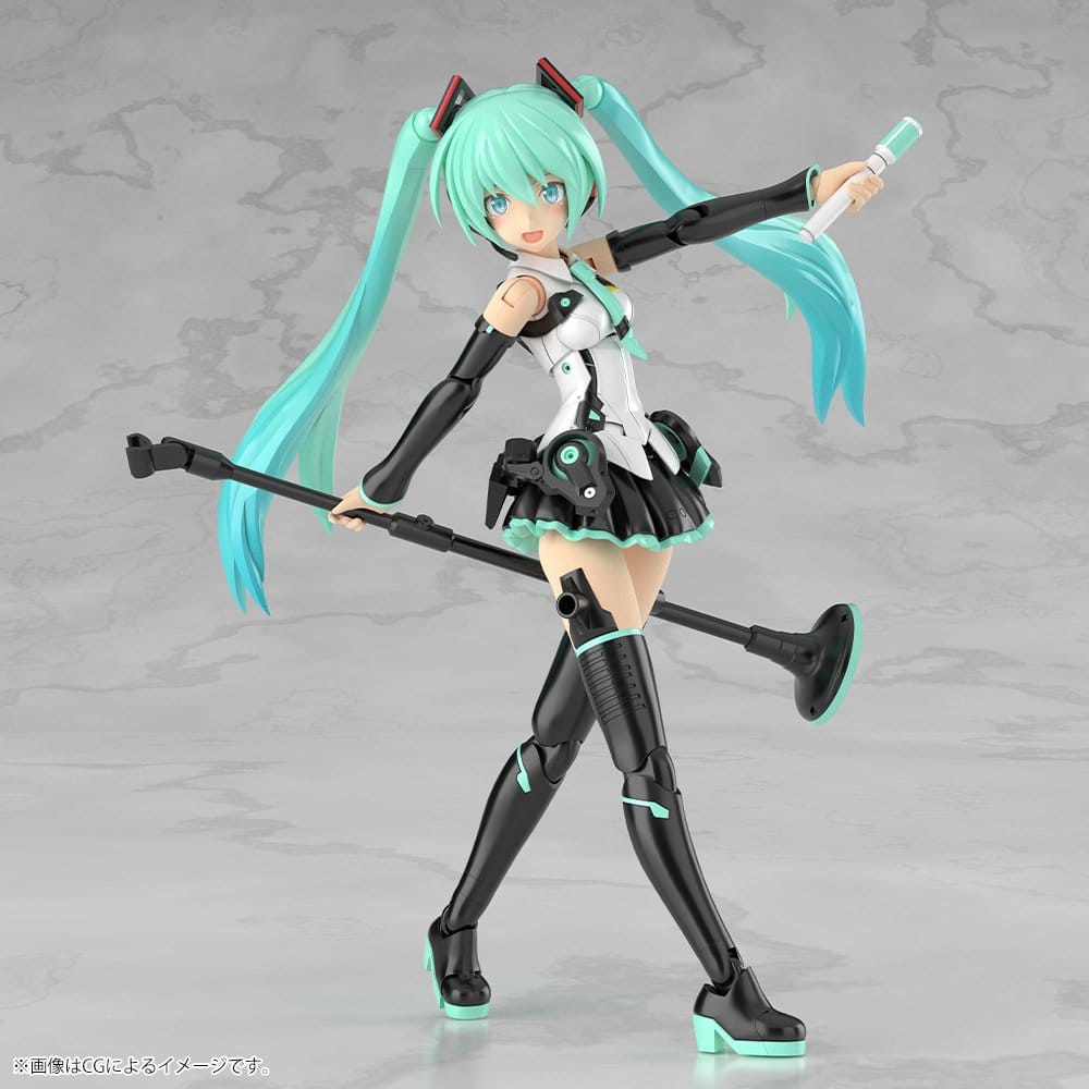 Frame Arms Girl Plastic Model Kit Grande Scale Frame Music Girl Hatsune Miku 25 cm Image 8