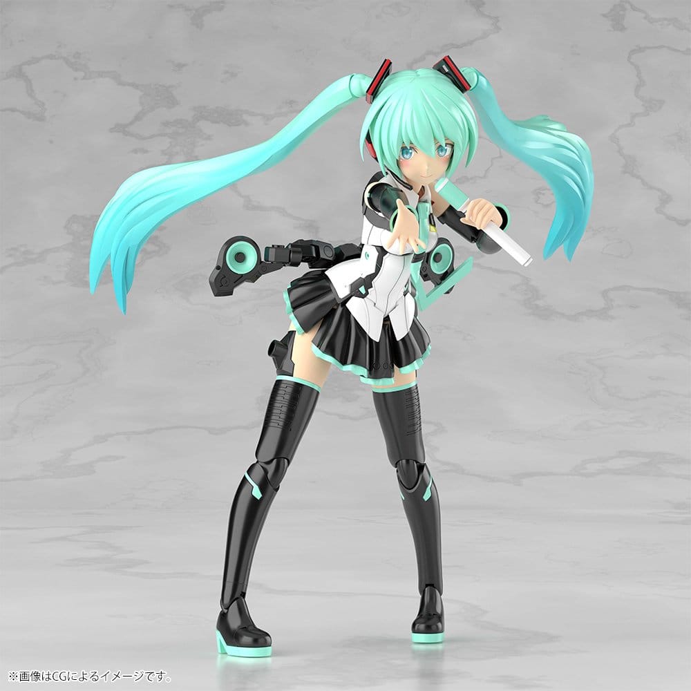 Frame Arms Girl Plastic Model Kit Grande Scale Frame Music Girl Hatsune Miku 25 cm Image 9