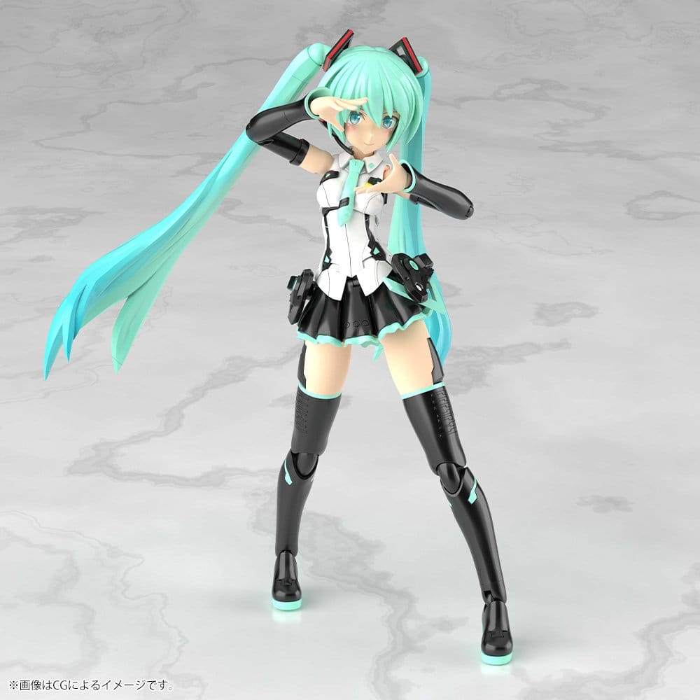 Frame Arms Girl Plastic Model Kit Grande Scale Frame Music Girl Hatsune Miku 25 cm Image 10
