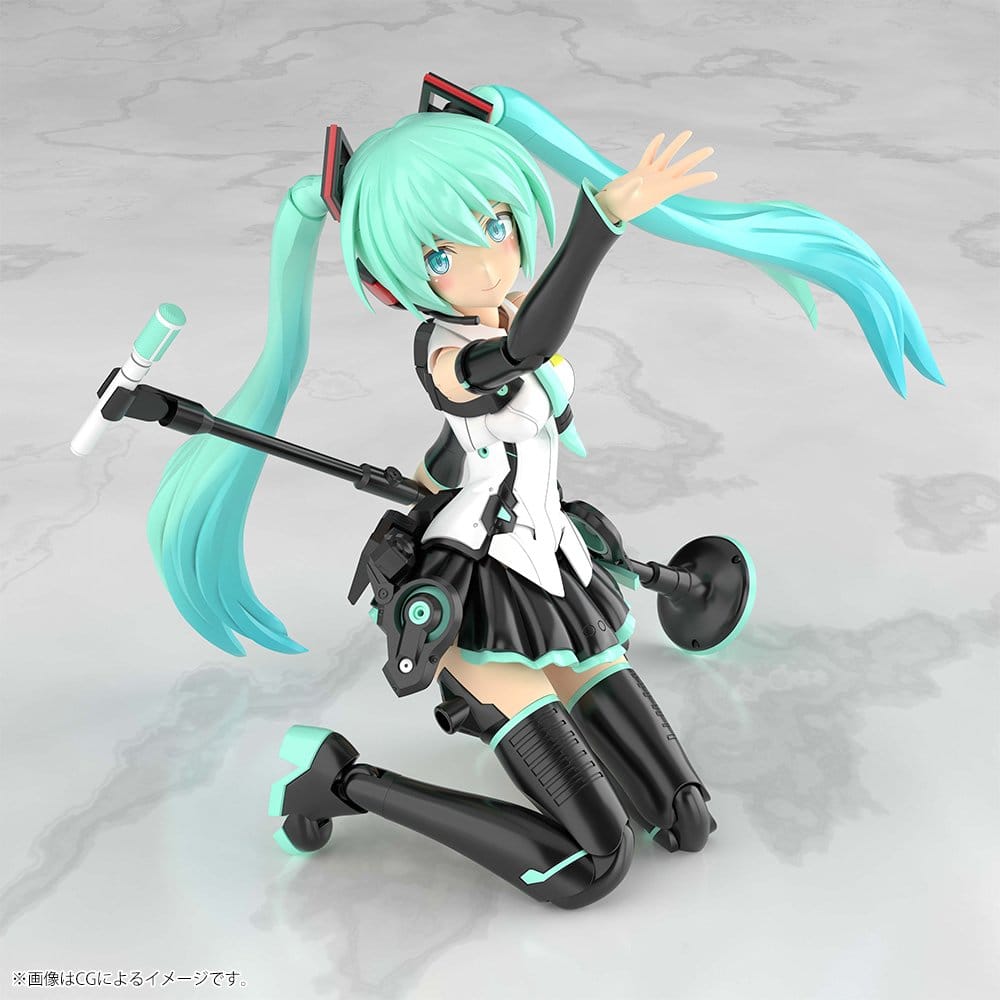 Frame Arms Girl Plastic Model Kit Grande Scale Frame Music Girl Hatsune Miku 25 cm Image 11
