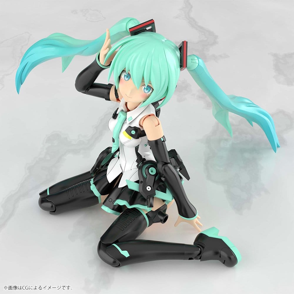 Frame Arms Girl Plastic Model Kit Grande Scale Frame Music Girl Hatsune Miku 25 cm Image 12