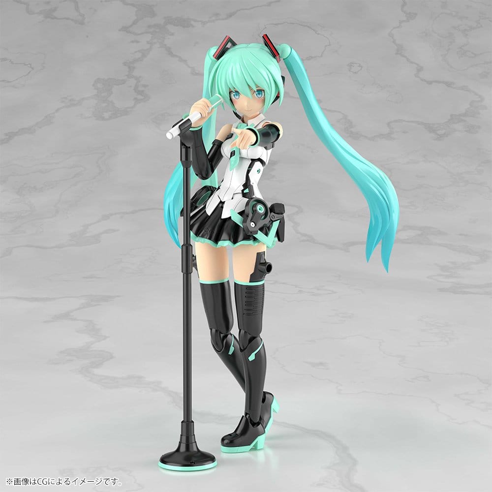 Frame Arms Girl Plastic Model Kit Grande Scale Frame Music Girl Hatsune Miku 25 cm Image 14