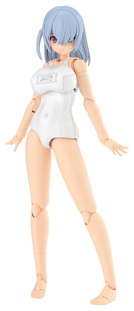 Frame Arms Girl Plastic Model Kit Mizuki School Swimsuits White Ver. 16 cm Image 1
