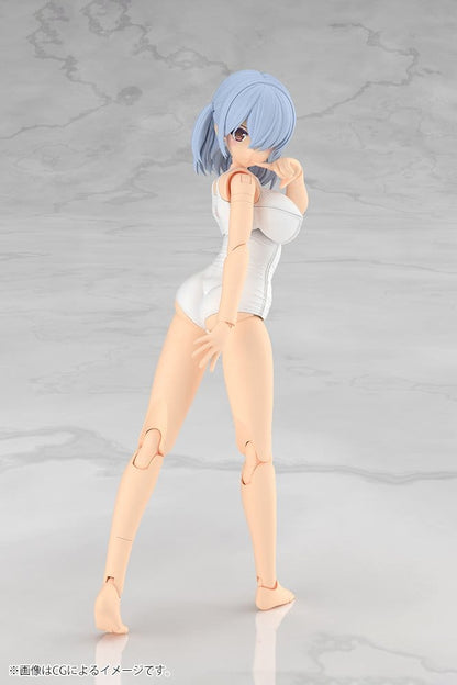 Frame Arms Girl Plastic Model Kit Mizuki School Swimsuits White Ver. 16 cm Image 3
