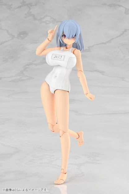 Frame Arms Girl Plastic Model Kit Mizuki School Swimsuits White Ver. 16 cm Image 9