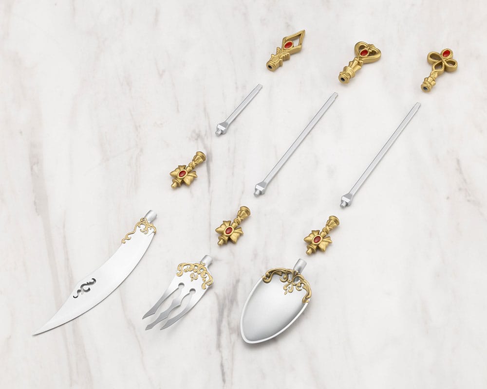 Kotobukiya M.S.G. Model Kit Zubehör-Set Virtuous Style 08 Cutlery Weapon Image 3