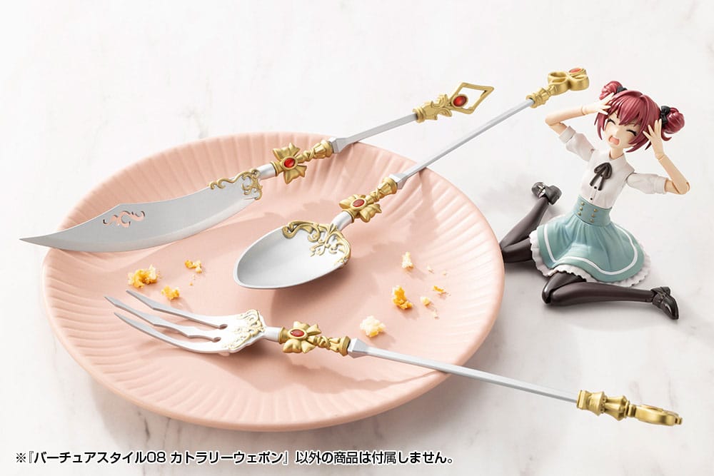 Kotobukiya M.S.G. Model Kit Zubehör-Set Virtuous Style 08 Cutlery Weapon Image 12