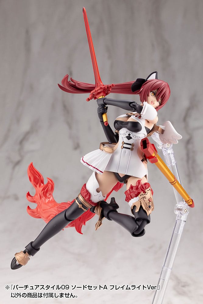 Kotobukiya M.S.G. Model Kit Zubehör-Set Virtuous Style 09 Sword Set A Flamerite Ver. Image 12