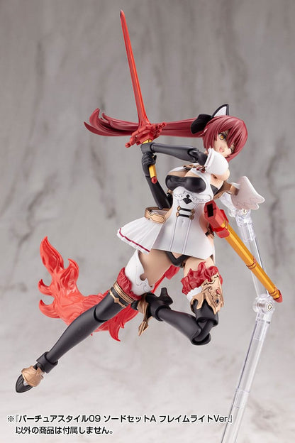 Kotobukiya M.S.G. Model Kit Zubehör-Set Virtuous Style 09 Sword Set A Flamerite Ver. Image 12