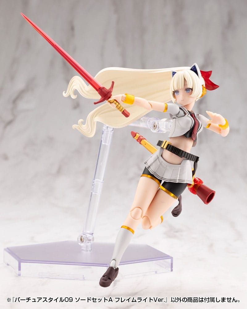 Kotobukiya M.S.G. Model Kit Zubehör-Set Virtuous Style 09 Sword Set A Flamerite Ver. Image 18
