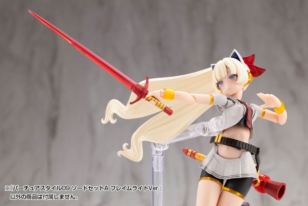 Kotobukiya M.S.G. Model Kit Zubehör-Set Virtuous Style 09 Sword Set A Flamerite Ver. Image 19