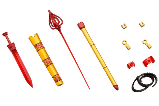 Kotobukiya M.S.G. Model Kit Zubehör-Set Virtuous Style 10 Sword Set B Flamerite Ver. Image 1