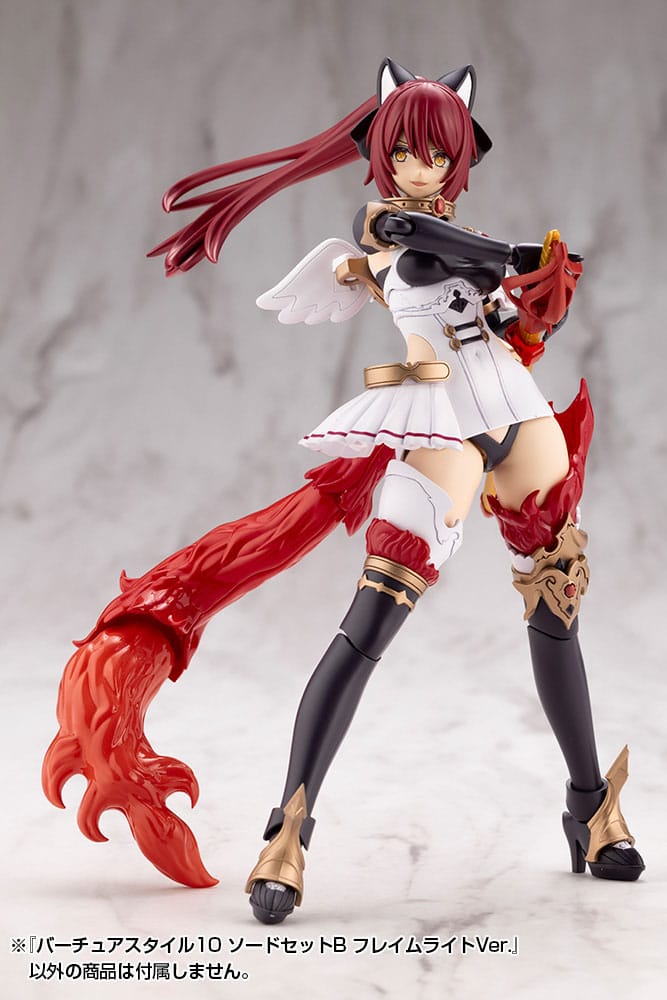Kotobukiya M.S.G. Model Kit Zubehör-Set Virtuous Style 10 Sword Set B Flamerite Ver. Image 11