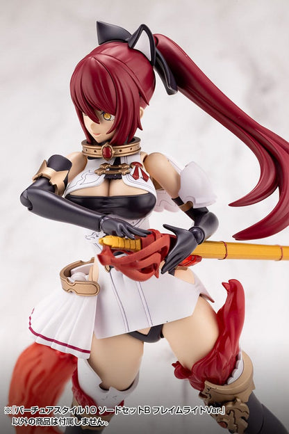 Kotobukiya M.S.G. Model Kit Zubehör-Set Virtuous Style 10 Sword Set B Flamerite Ver. Image 12