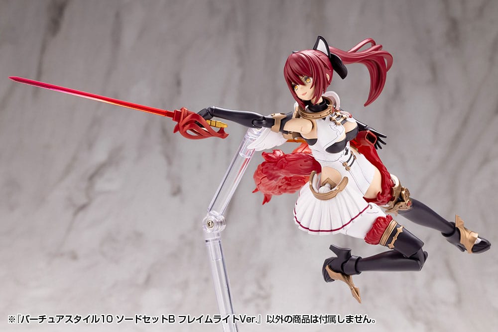 Kotobukiya M.S.G. Model Kit Zubehör-Set Virtuous Style 10 Sword Set B Flamerite Ver. Image 13
