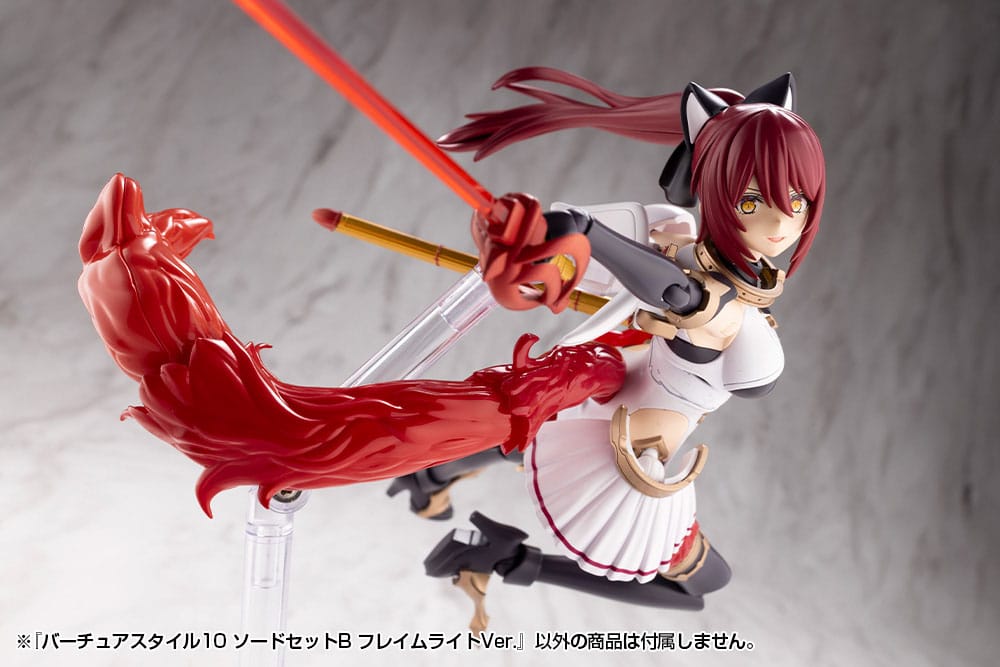 Kotobukiya M.S.G. Model Kit Zubehör-Set Virtuous Style 10 Sword Set B Flamerite Ver. Image 14