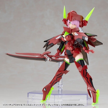 Kotobukiya M.S.G. Zubehör-Set für Plastic Model Kits Virtuous Style 15 Silhouette Sword Deep Red Ver. 14 cm Image 15