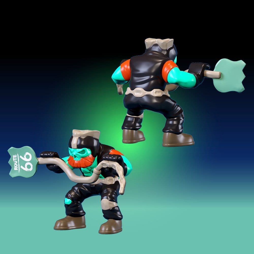 Rover Robin Plastic Model Kit Overtakes Skull Rider Image 3