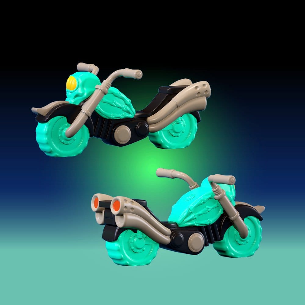 Rover Robin Plastic Model Kit Overtakes Skull Rider Image 4
