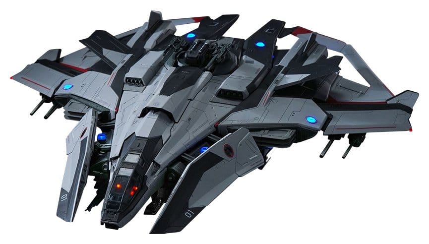 Star Citizen Plastic Pre-assembled Model Kit 1/100 Anvil F8C Lightning Pre-Assembled Finished Model Ver. 25 cm Image 1