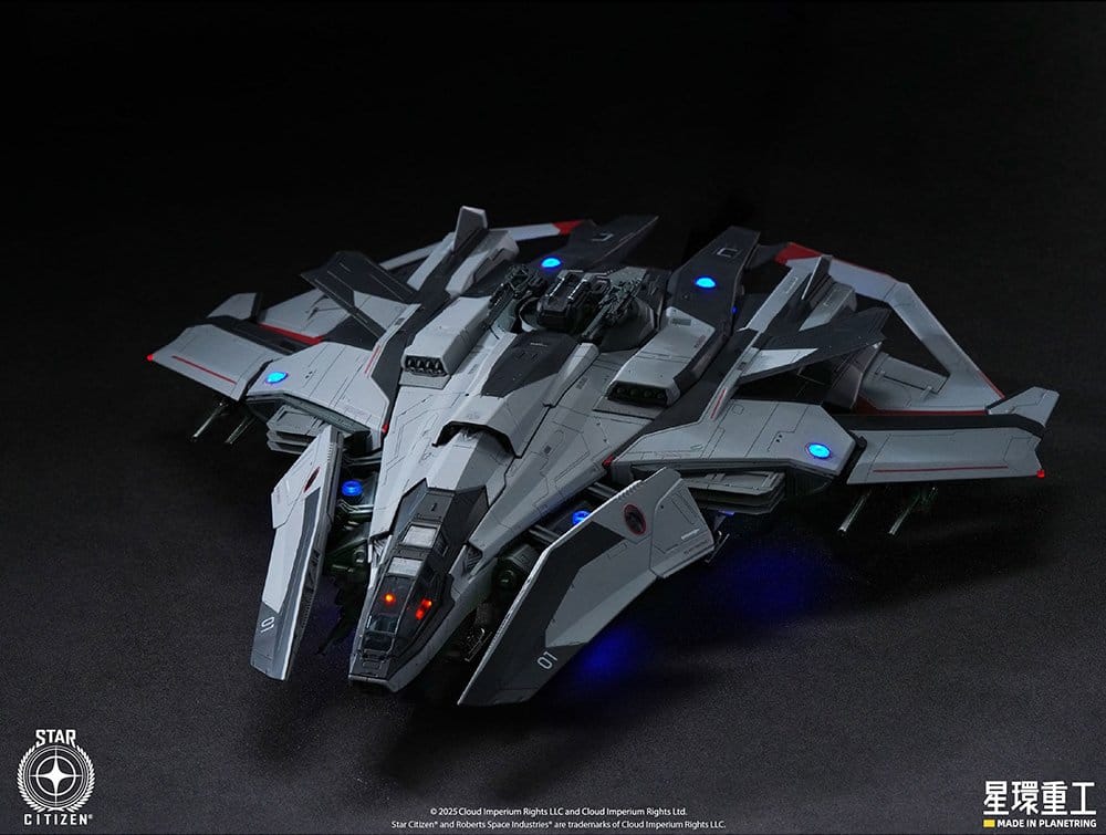 Star Citizen Plastic Pre-assembled Model Kit 1/100 Anvil F8C Lightning Pre-Assembled Finished Model Ver. 25 cm Image 2