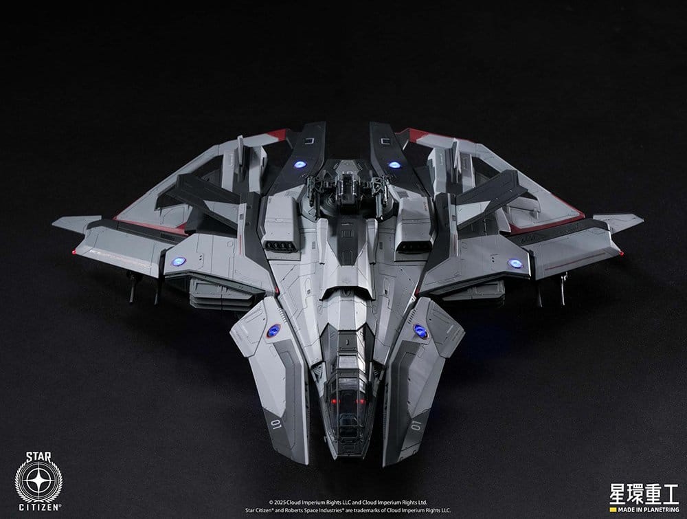 Star Citizen Plastic Pre-assembled Model Kit 1/100 Anvil F8C Lightning Pre-Assembled Finished Model Ver. 25 cm Image 3