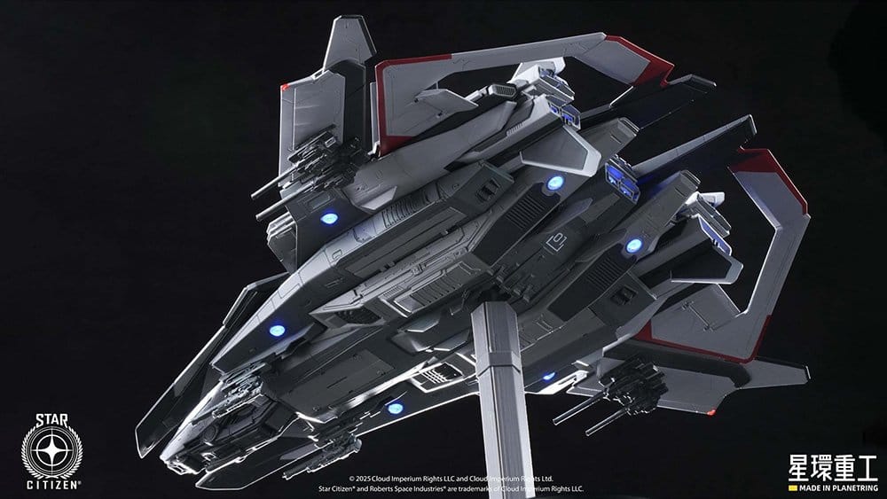Star Citizen Plastic Pre-assembled Model Kit 1/100 Anvil F8C Lightning Pre-Assembled Finished Model Ver. 25 cm Image 4