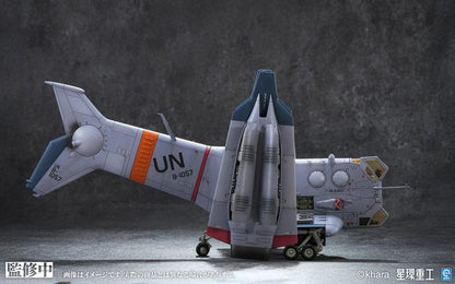 Evangelion: 3.0 You can (not) redo Plastic Model Kit 1/72 YAGR-3B UNAF Close Air Support VTOL Aircraft Pre-painted Finished Model Ver. 14 cm Image 10