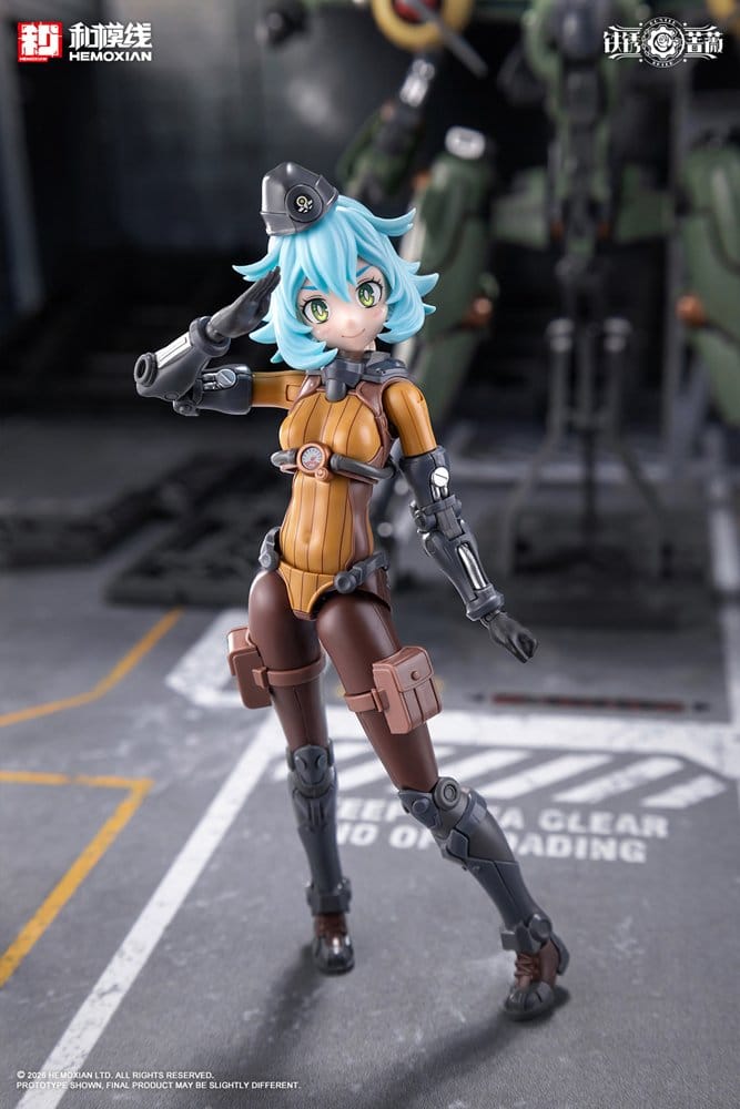 Rusted Brier Plastic Model Kit 1/12 Rhande Koskinen & RTP-10A cutting edge V-HS Tactical Fighter 20 cm Image 2