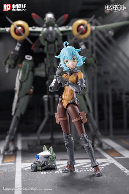 Rusted Brier Plastic Model Kit 1/12 Rhande Koskinen & RTP-10A cutting edge V-HS Tactical Fighter 20 cm Image 3